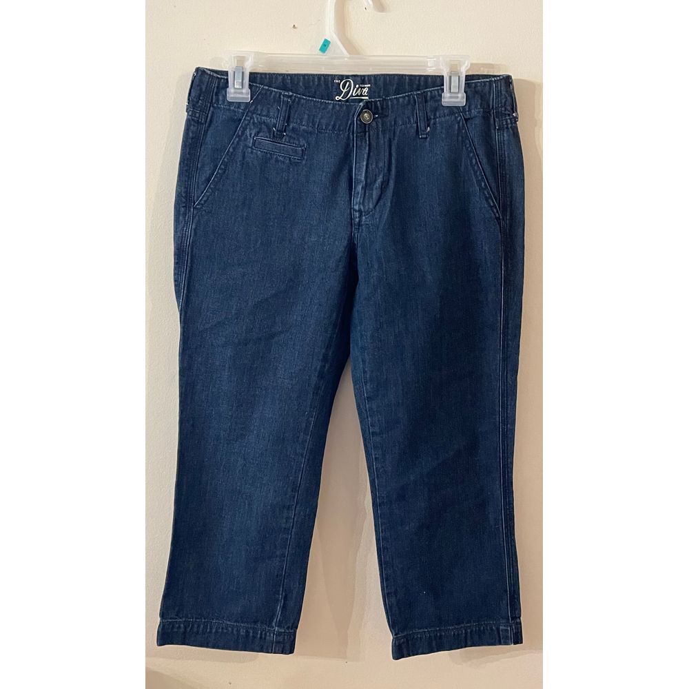 The Diva Cropped Denim Capris
